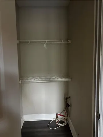 a room with shelf
