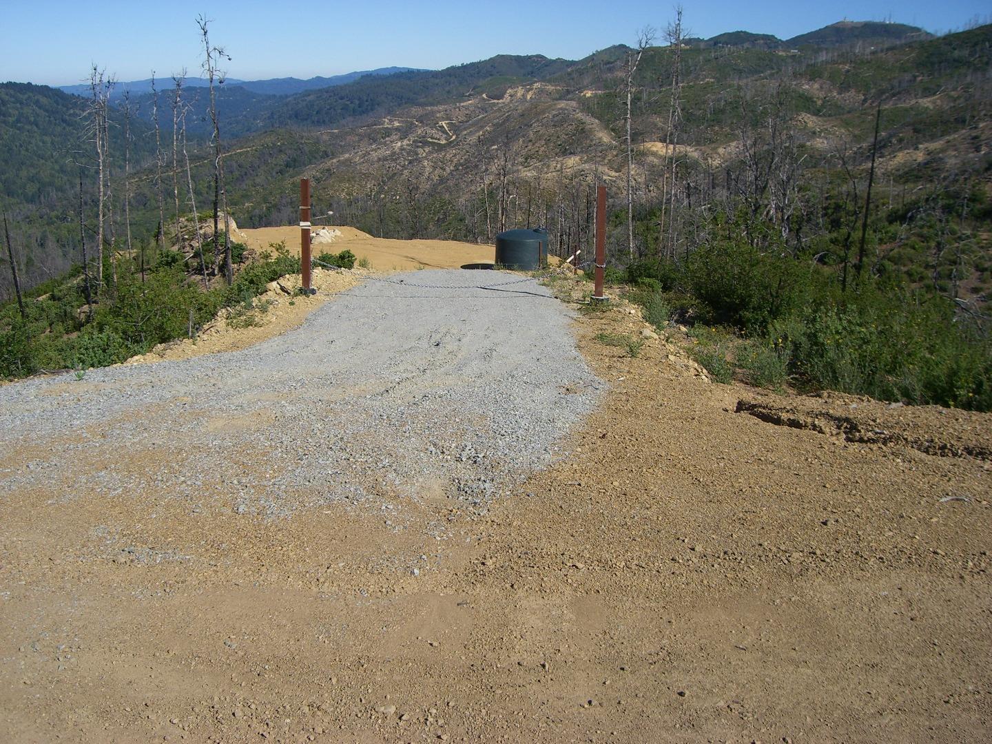 0 Ormsby Cutoff Los Gatos, CA 95076 - Photo 12 of 20 a view of a dry yard with mountains in the background