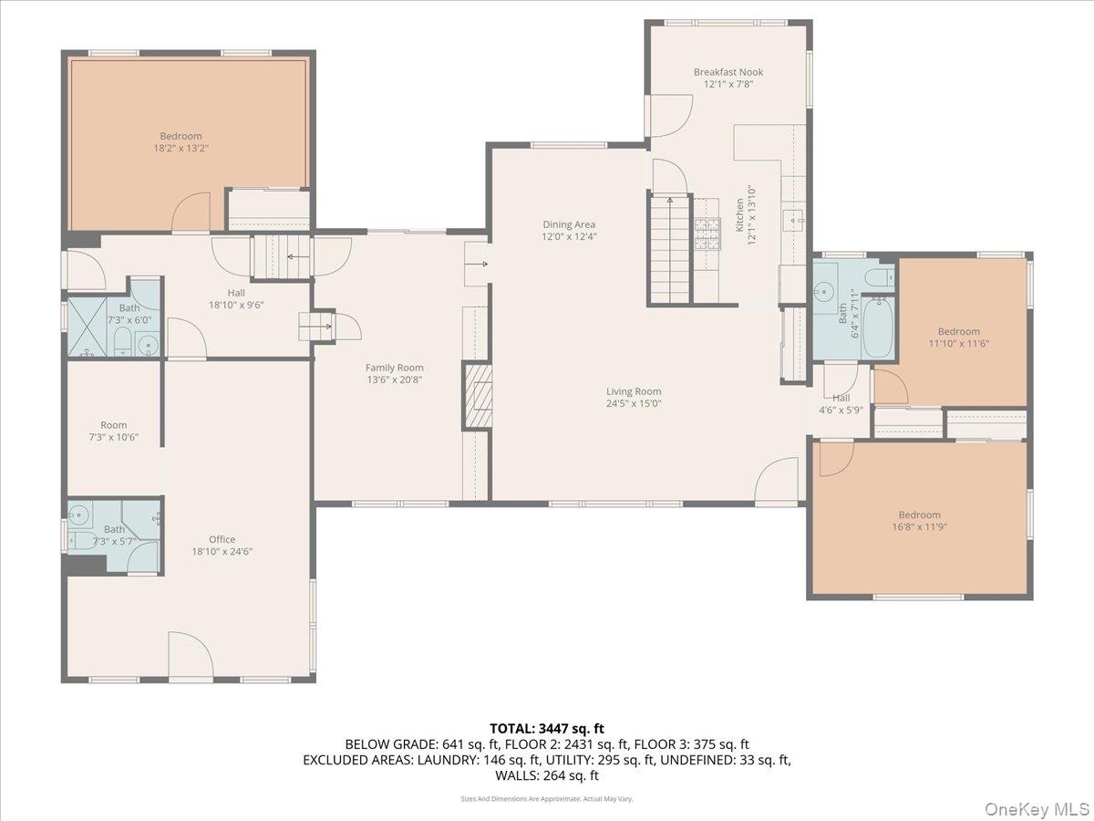 1109 Round Swamp Road Old Bethpage, NY 11804 - Photo 47 of 50 a black and white photo of a living room