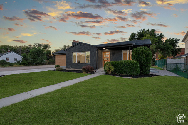 378 Wasatch Street Midvale, UT 84047 - Photo 1 of 1 View of front of home with a yard