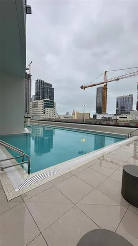 a large room with wooden floor