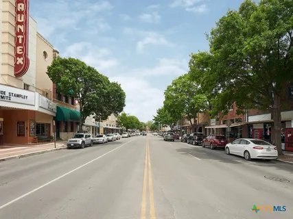 a view of the street