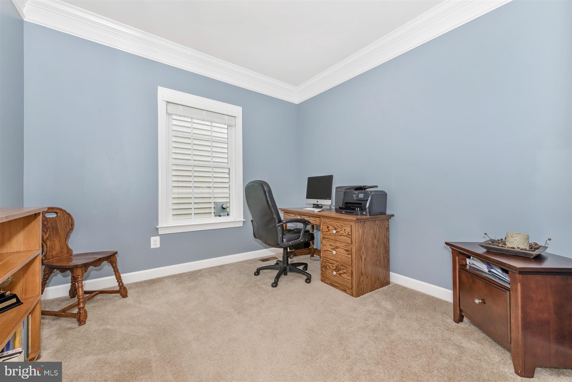 9158 Bealls Farm Road Frederick, MD 21704 - Photo 11 of 30 a view of a workspace with furniture and a window