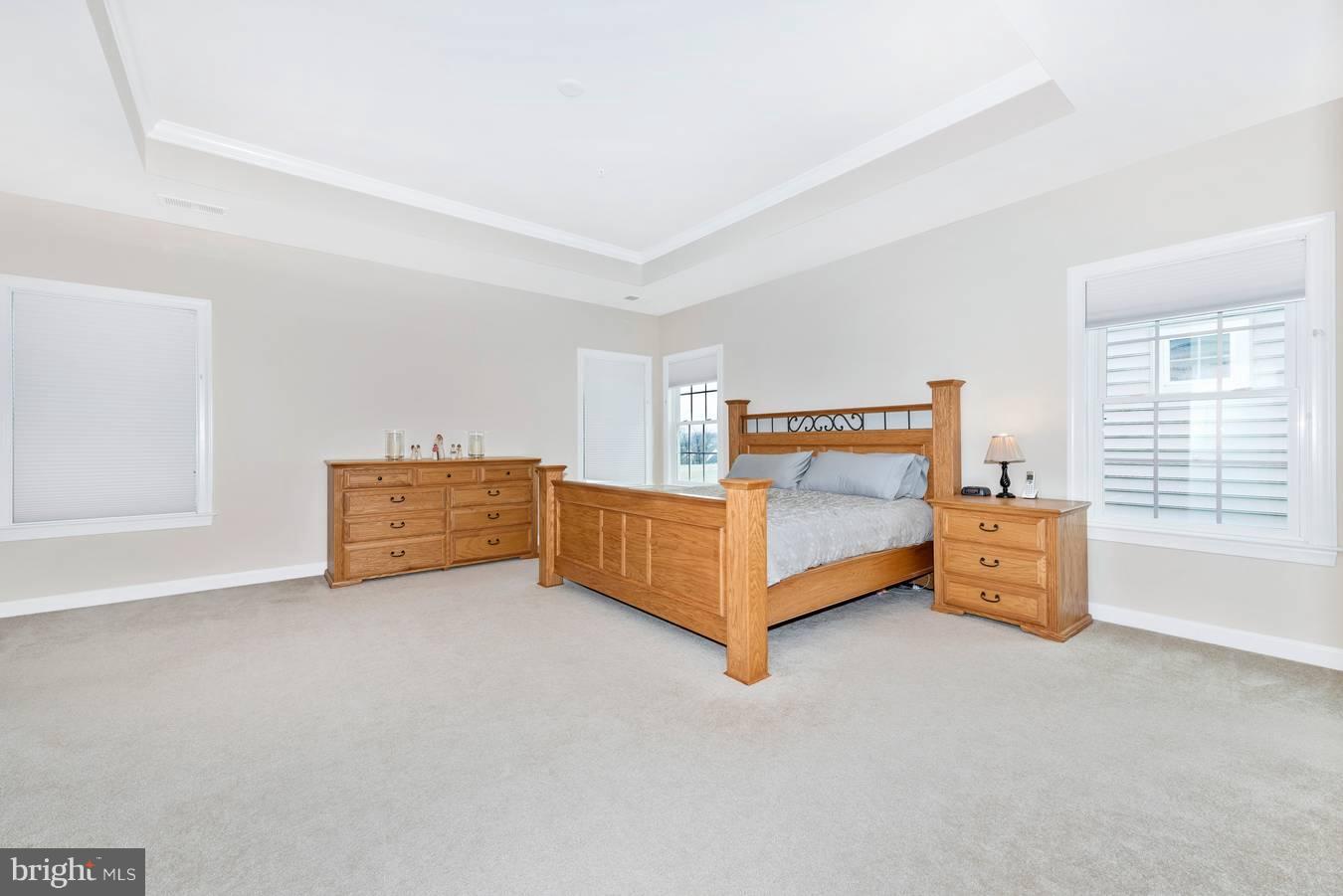 9158 Bealls Farm Road Frederick, MD 21704 - Photo 13 of 30 a spacious bedroom with a bed and a cabinets