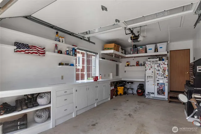 a view of storage and utility room