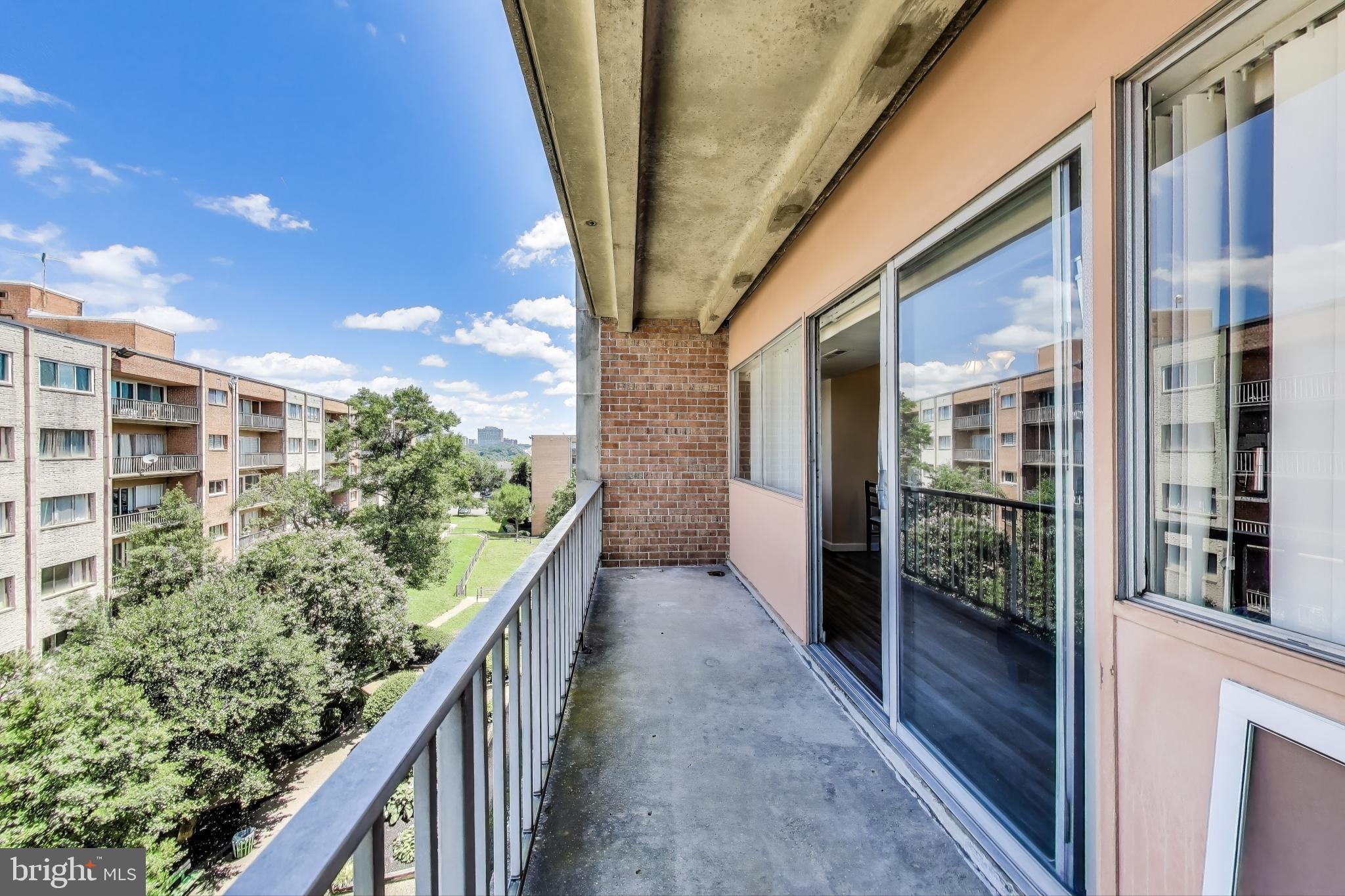 5851 Quantrell Avenue, Unit 407 Alexandria, VA 22312 - Photo 15 of 27 a view of balcony