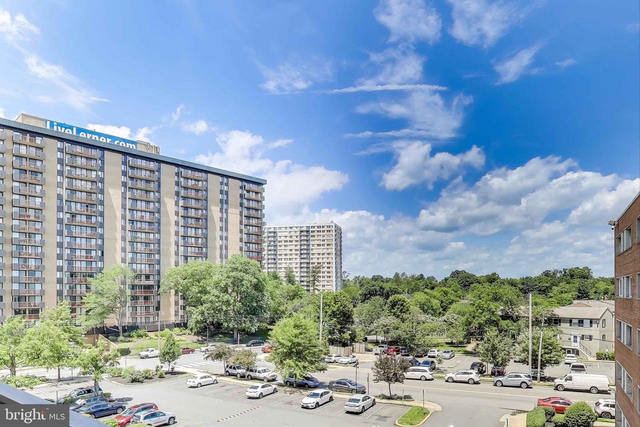 5851 Quantrell Avenue, Unit 407 Alexandria, VA 22312 - Photo 17 of 27 a view of a city and garden