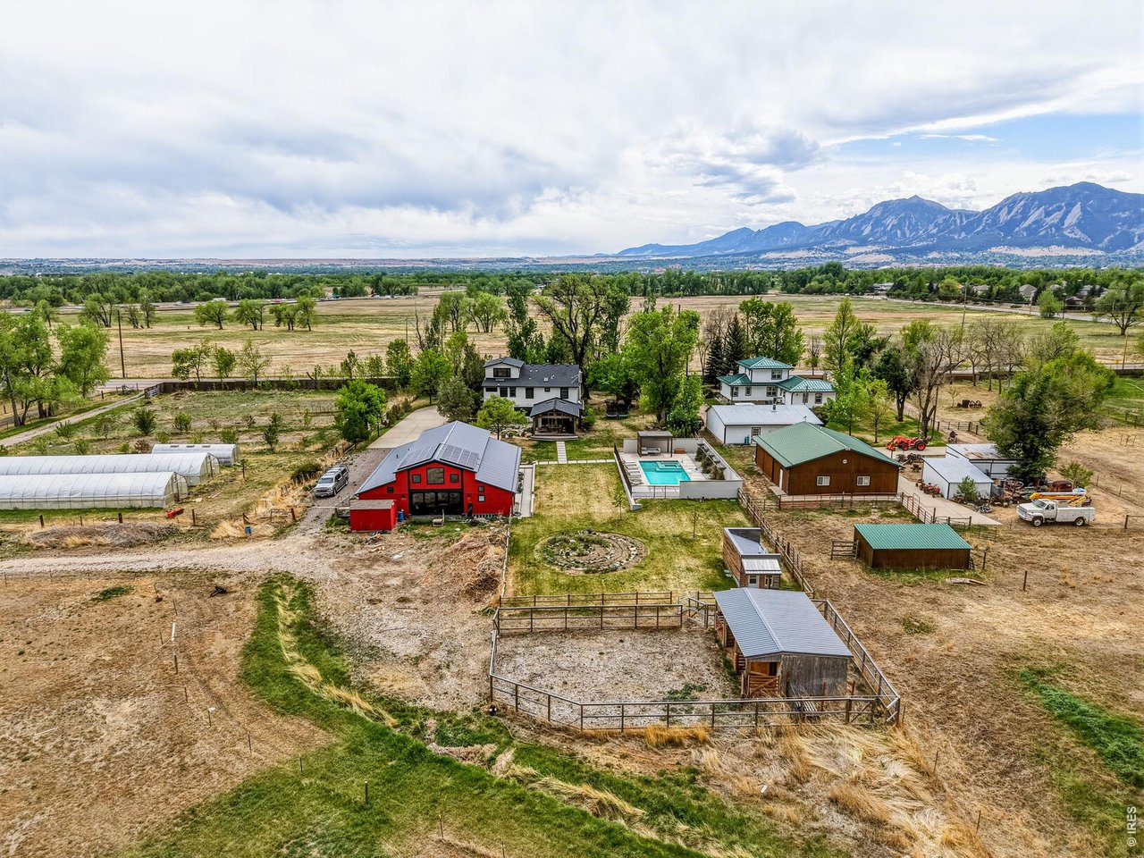 4795 Jay Road Boulder, CO 80301 - Photo 41 of 50 Aerial of the property from the North