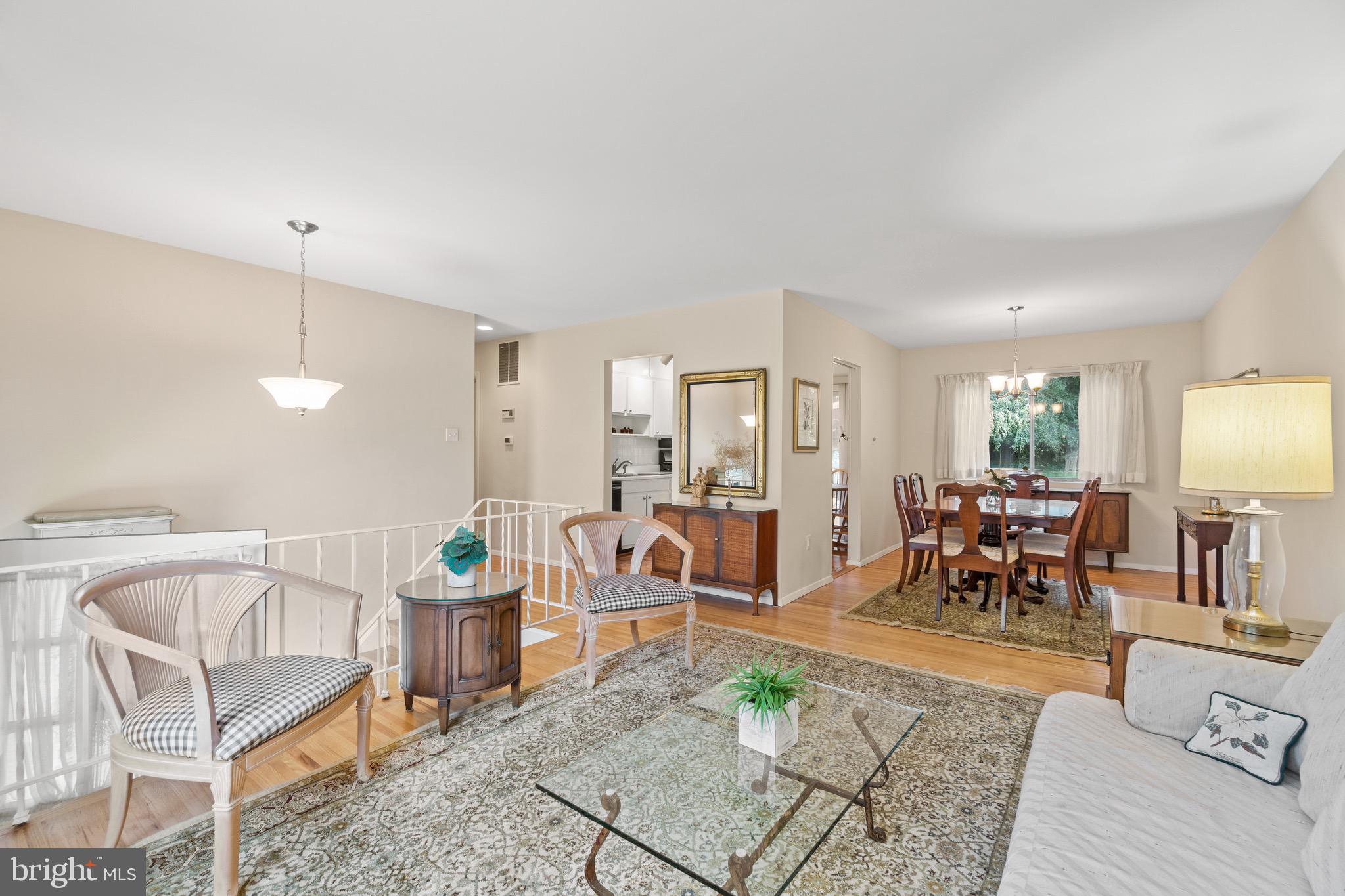 Open and bright rooms