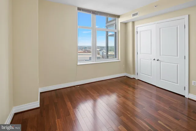 wooden floor in a empty room