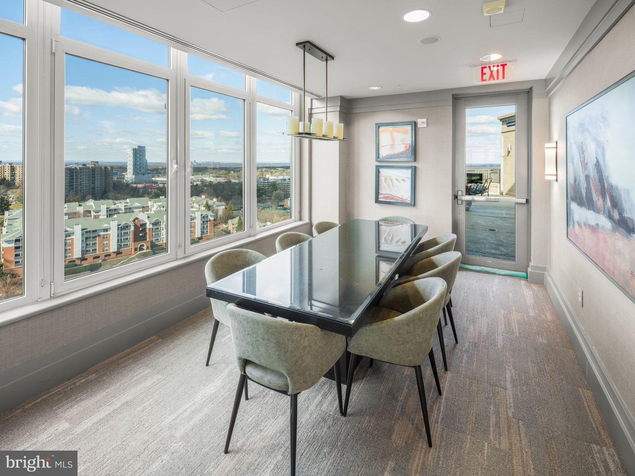 8220 Crestwood Heights Drive, Unit 1215 McLean, VA 22102 - Photo 43 of 59 a dining room with furniture and window