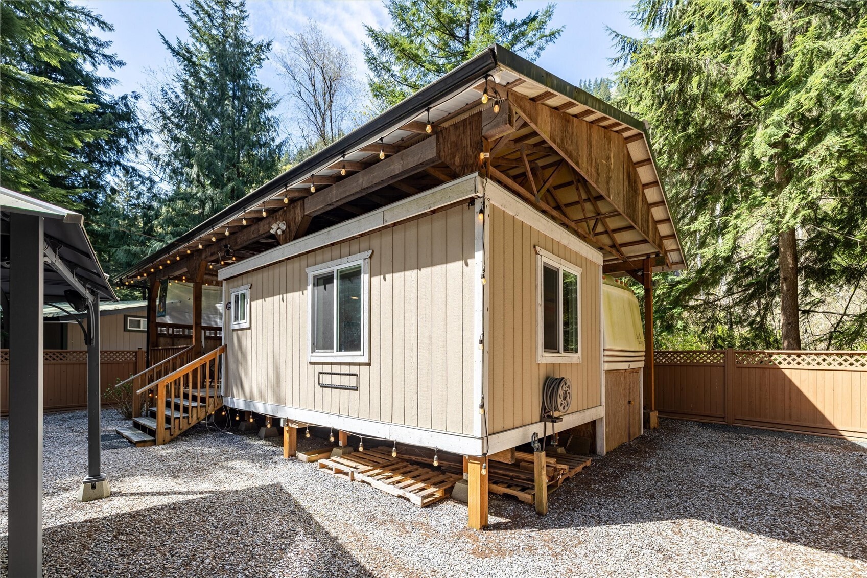 1028 Maple Lane Maple Falls, WA 98266 - Photo 17 of 17 a front view of a house with a yard