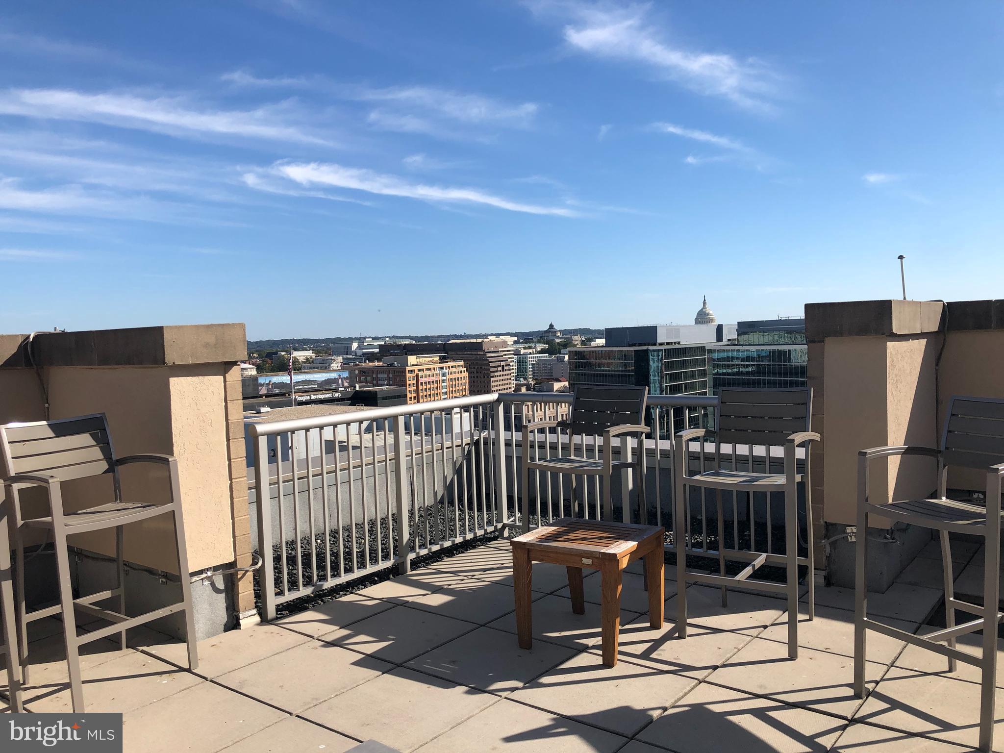 811 4th Street Northwest, Unit 1019 Washington, DC 20001 - Photo 31 of 38 a view of balcony and patio