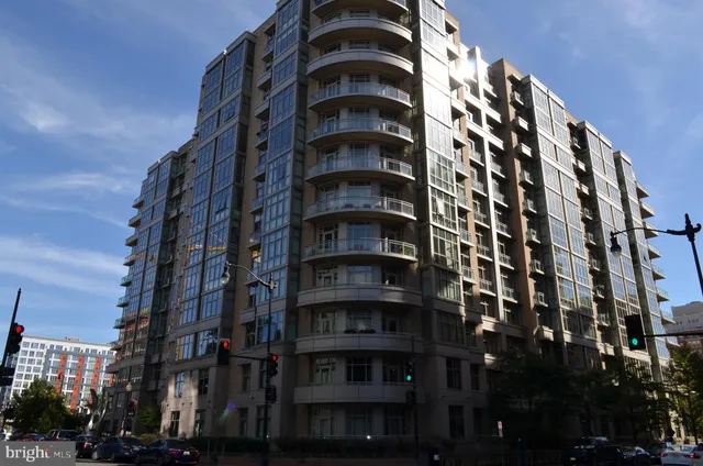 front view of a tall building