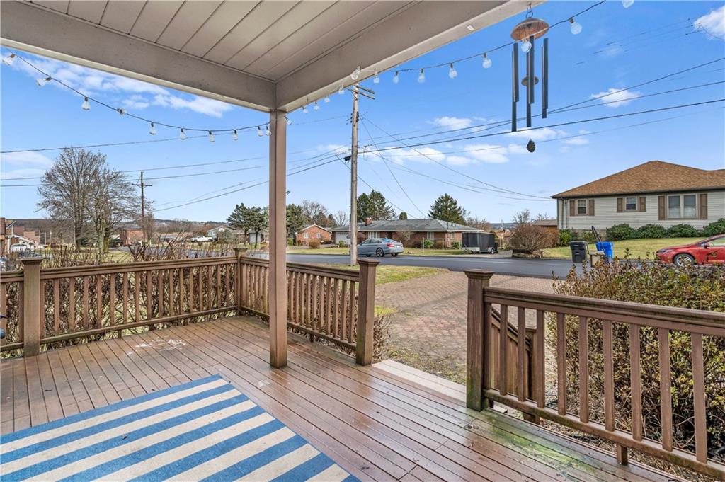 2099 Marshall Road Monaca, PA 15061 - Photo 21 of 24 a view of a balcony with wooden floor