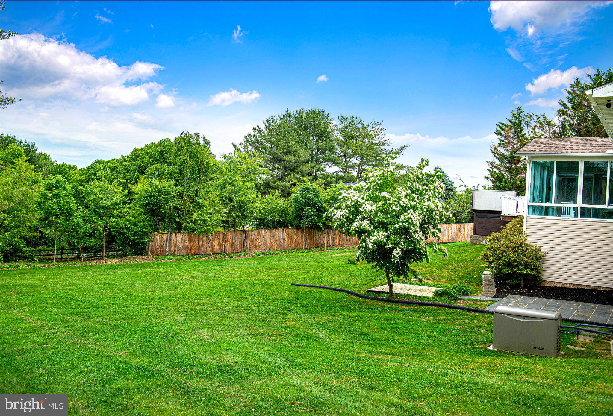 14300 Carroll Ridge Court Baldwin, MD 21013 - Photo 53 of 73 a view of a backyard with potted plants and large trees