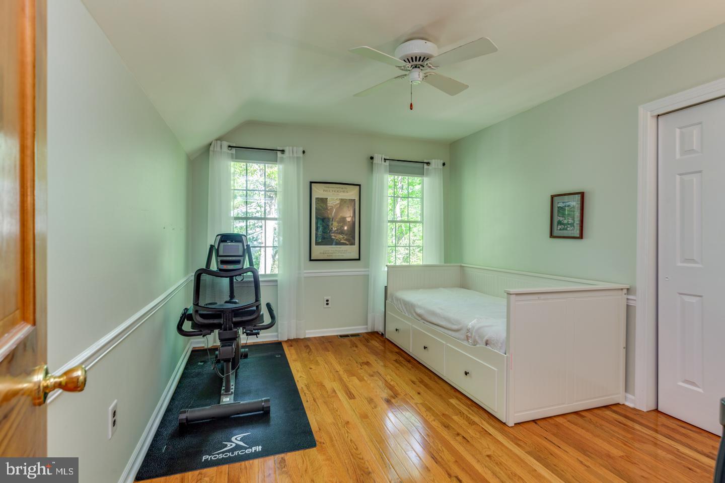 33 Powell Place Road Tabernacle, NJ 08088 - Photo 31 of 58 Bedroom #1 - wood floors, ceiling fan