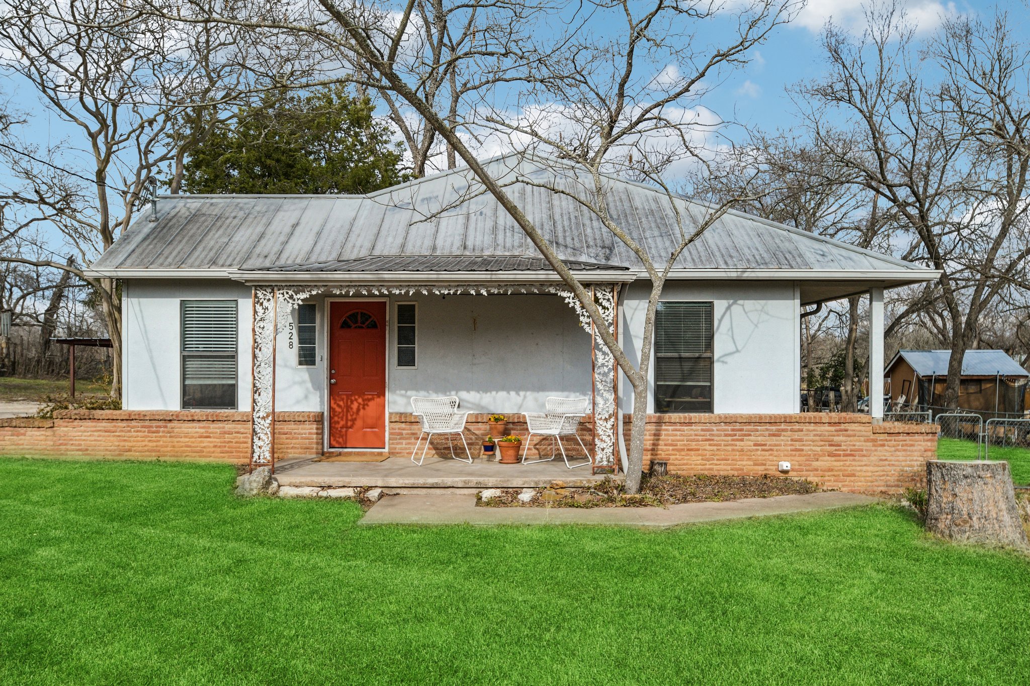 528 Old McDade Road Elgin, TX 78621 - Photo 5 of 30 View of the front of the home with virtual green grass