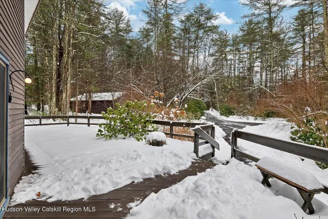a view of outdoor space with seating