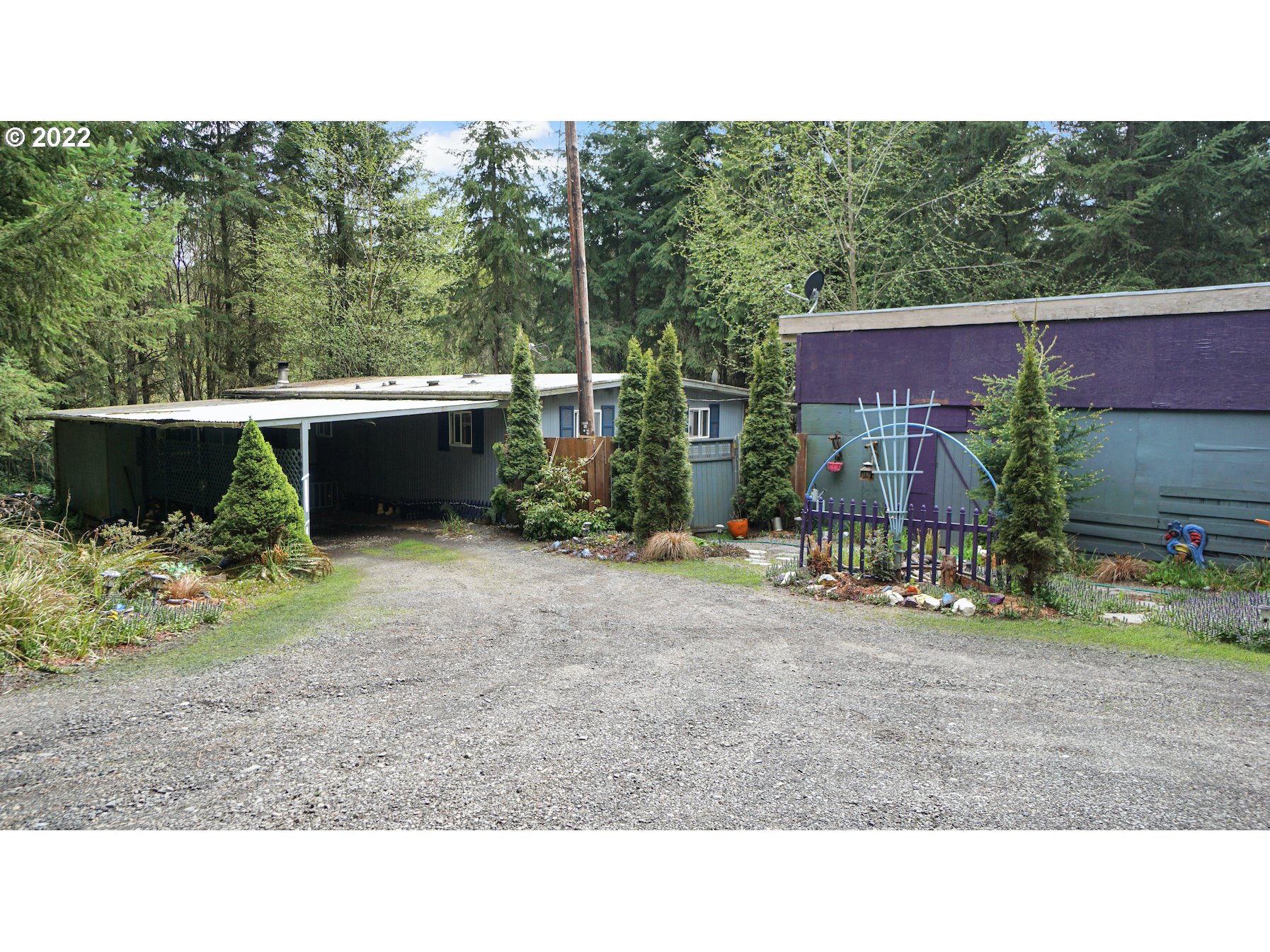 29191 Thistle Hill Road Rainier, OR 97048 - Photo 4 of 14 a black and white photo of a house