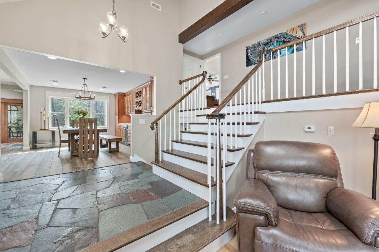 46 Casco Road Brunswick, ME 04011 - Photo 23 of 51 Living Room into Foyer