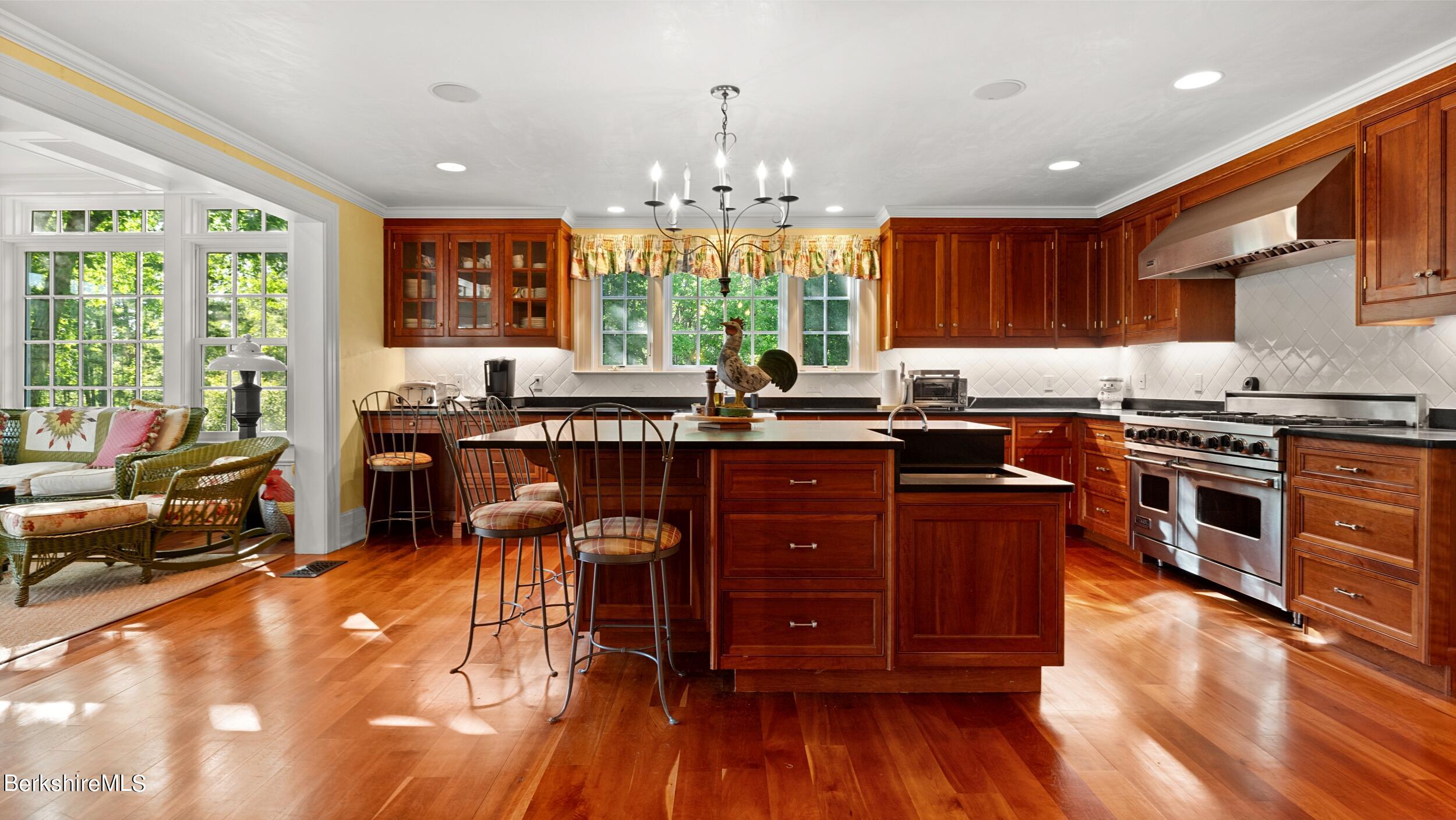 37 Main Road Tyringham, MA 01238 - Photo 19 of 56 From Great room to Kitchen