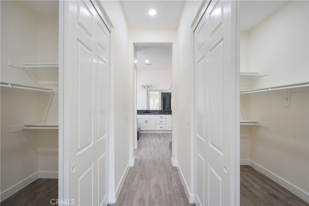 3086 Crystal Ridge Lane Colton, CA 92324 - Photo 26 of 71 a view of hallway with wooden floor