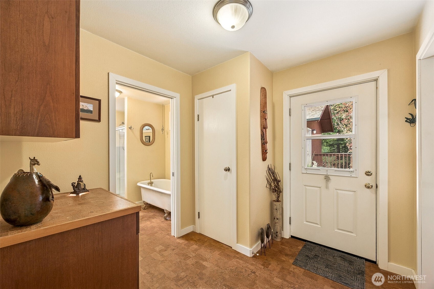 701 Mineral Hill Road Mineral, WA 98355 - Photo 25 of 40 a living room with a baby crib furniture and a window