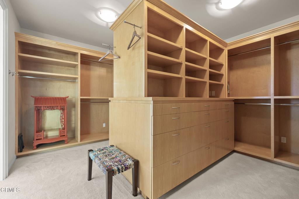 1135 Capri Way Oxnard, CA 93035 - Photo 43 of 62 a view of walk in closet with empty racks