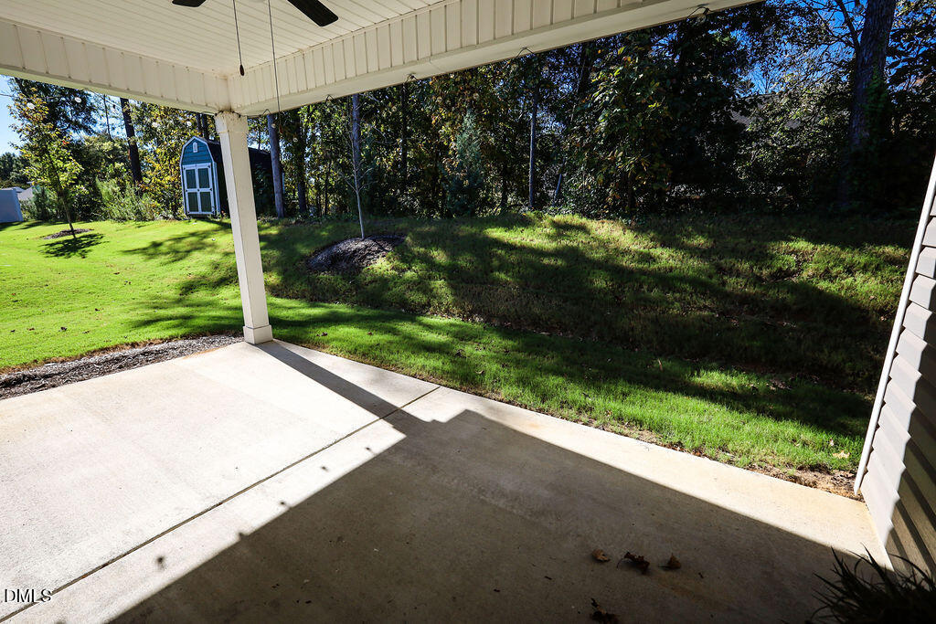 1644 Abberly Place Graham, NC 27253 - Photo 30 of 33 a view of a backyard