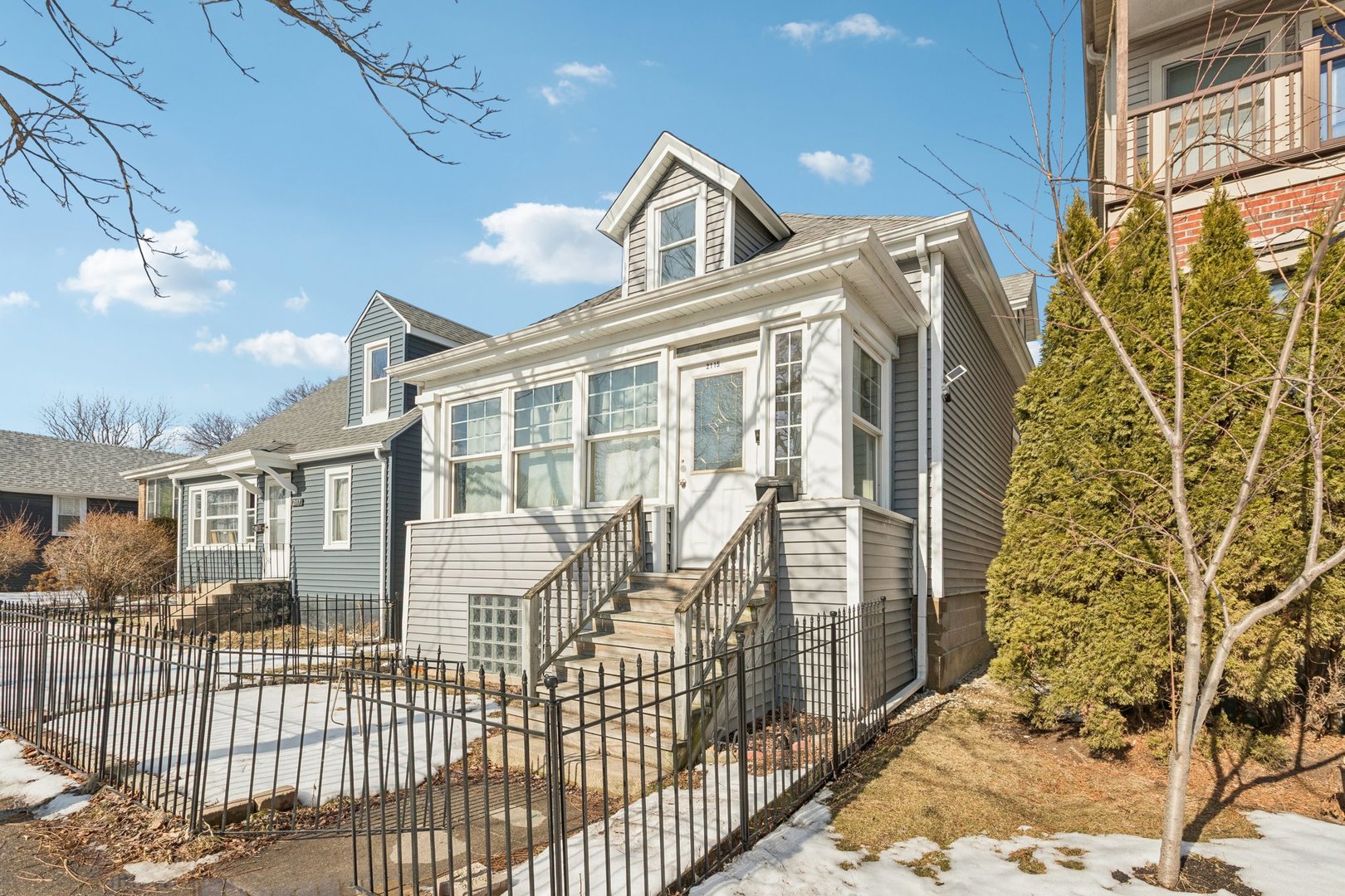 2115 Emerson Street Evanston, IL 60201 - Photo 2 of 37 a front view of a house