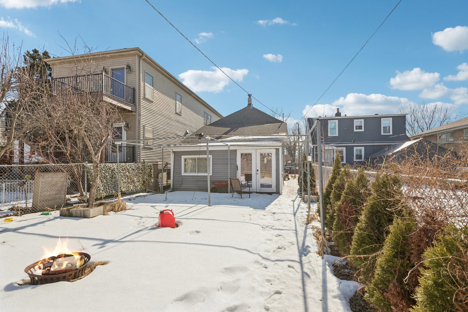 2115 Emerson Street Evanston, IL 60201 - Photo 34 of 37 a front view of a house with a yard