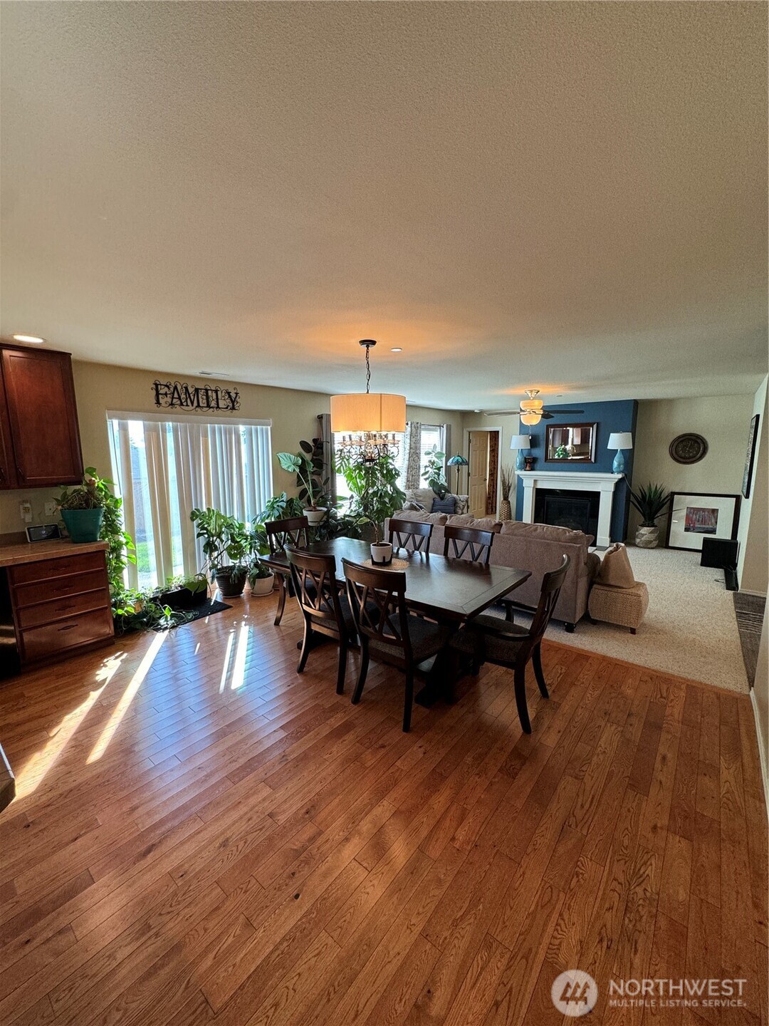 1175 Swan Loop DuPont, WA 98327 - Photo 11 of 34 a living room with furniture and a fireplace