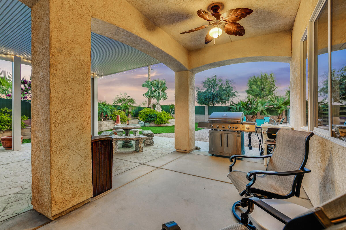 2902 Treadwell Boulevard Thermal, CA 92274 - Photo 14 of 88 a view of a patio with a table and chairs