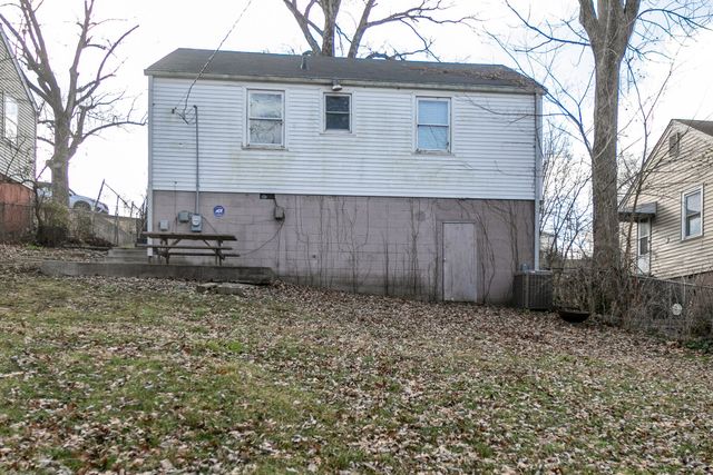 a backyard of a house