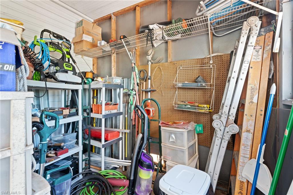 278 Riverwood Road Naples, FL 34114 - Photo 25 of 43 View of storage area