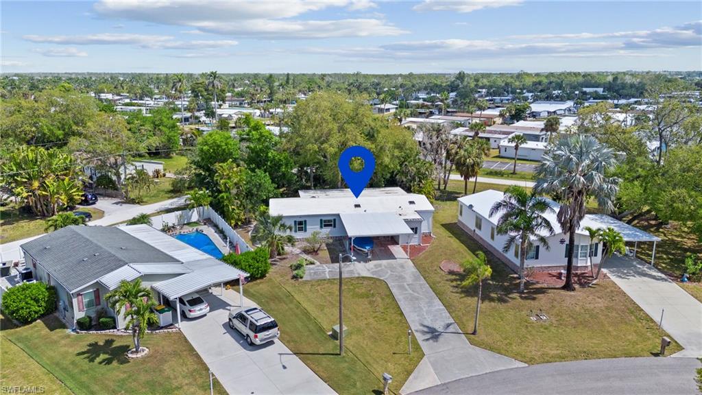 278 Riverwood Road Naples, FL 34114 - Photo 38 of 43 Birds eye view of property featuring a residential view