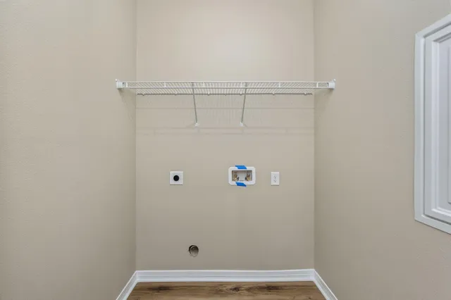 a view of a room with storage and utility room