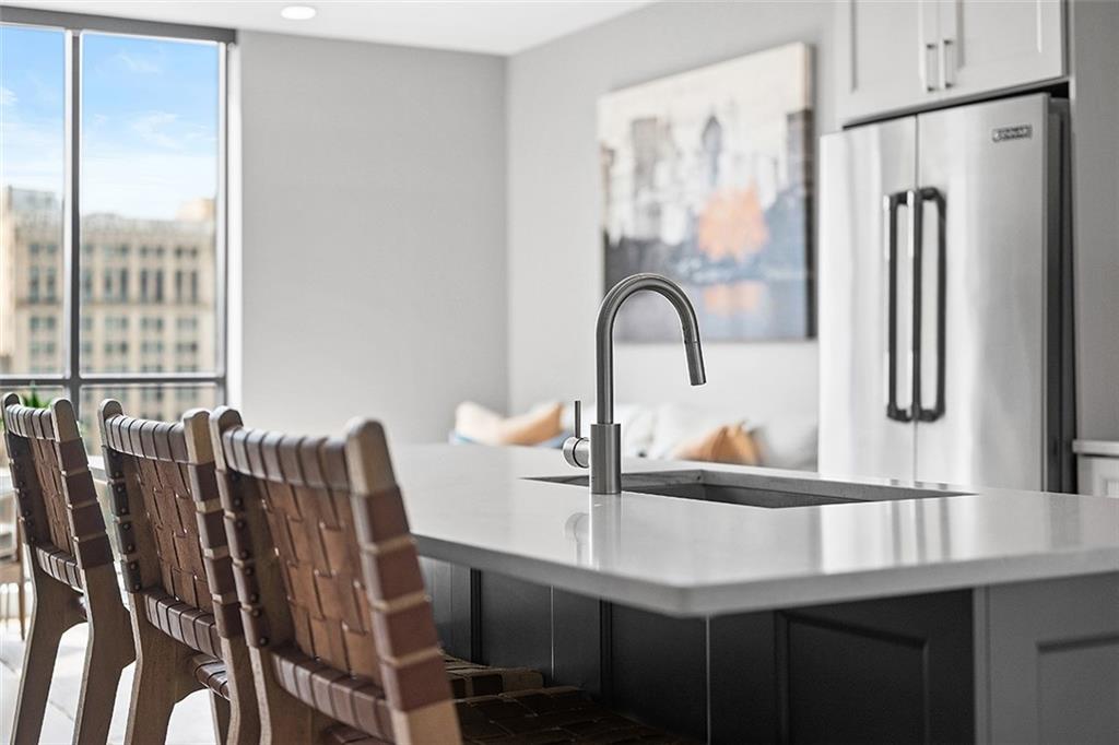 350 Oliver Avenue, Unit 1503 Pittsburgh, PA 15222 - Photo 14 of 43 a dining room with furniture and window