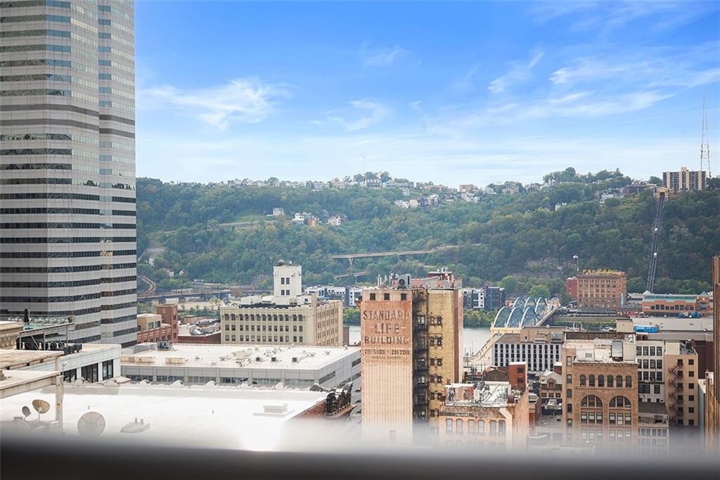 350 Oliver Avenue, Unit 1503 Pittsburgh, PA 15222 - Photo 16 of 43 a view of a city with tall buildings