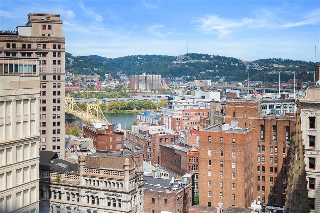 350 Oliver Avenue, Unit 1503 Pittsburgh, PA 15222 - Photo 40 of 43 a view of city with tall buildings