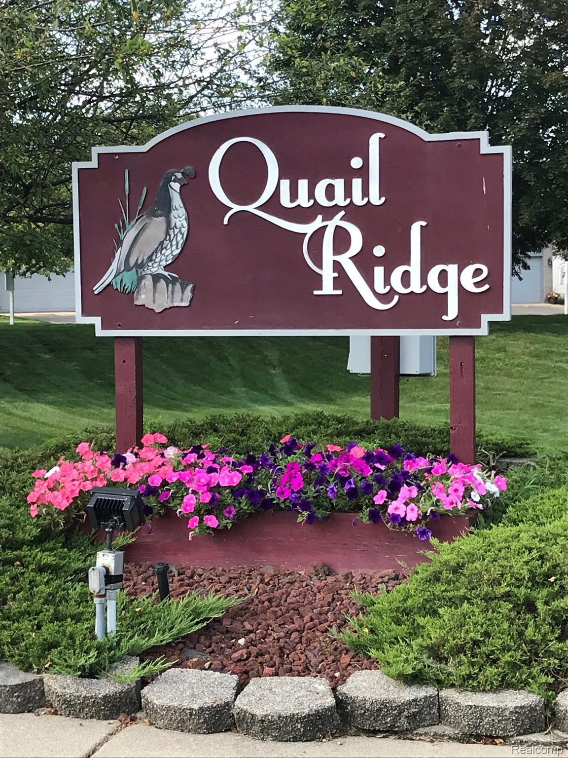 21587 Quail Ridge Drive Riverview, MI 48193 - Photo 1 of 31 qrcsign.JPEG