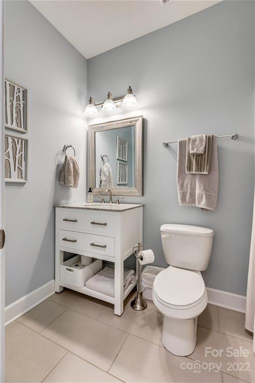 1007 Kaiser Way Fort Mill, SC 29715 - Photo 30 of 48 a bathroom with a toilet a sink and mirror