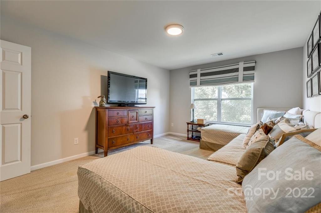 1007 Kaiser Way Fort Mill, SC 29715 - Photo 38 of 48 a bedroom with furniture and a flat screen tv