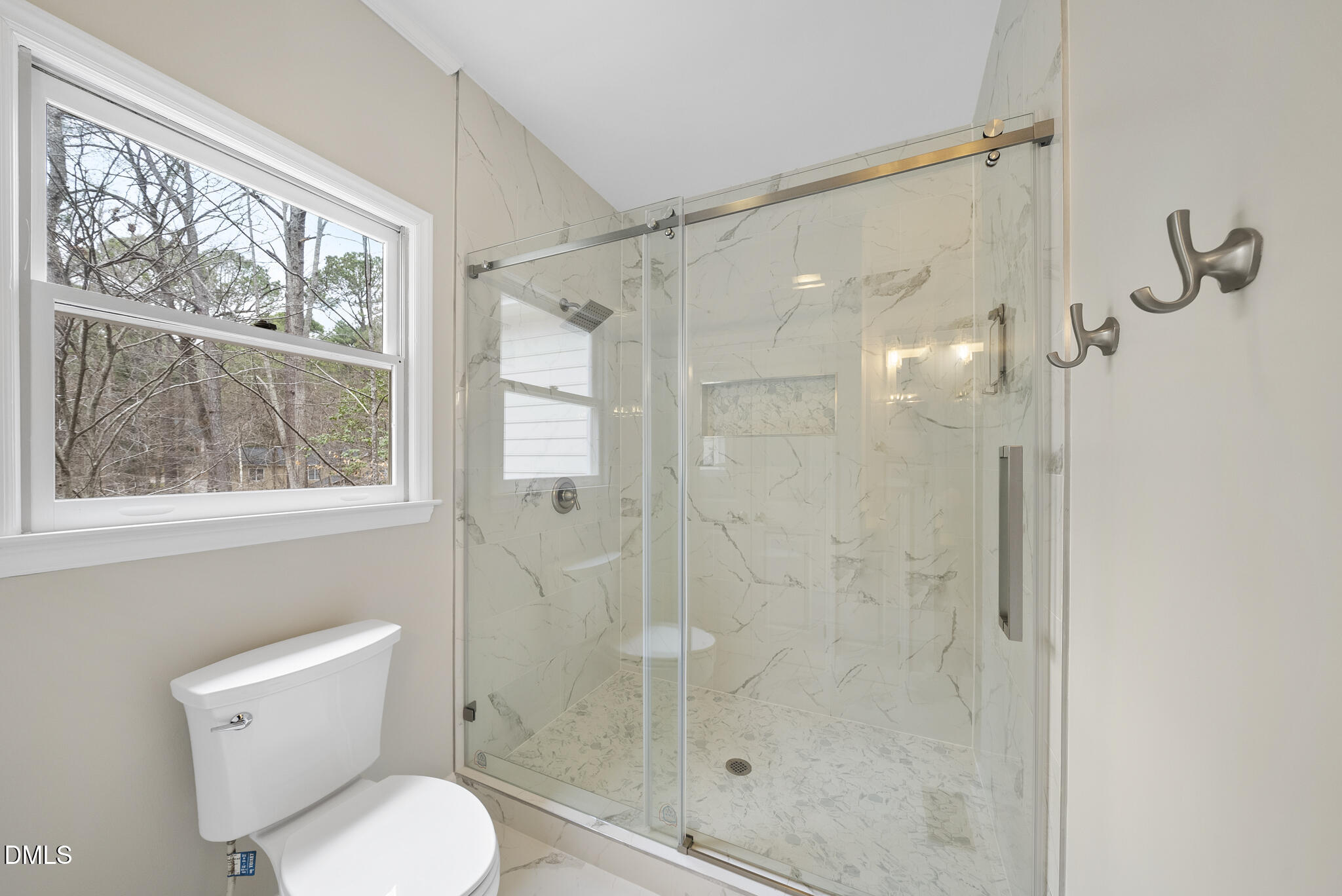 12304 Whartons Way Raleigh, NC 27613 - Photo 15 of 35 Primary bath with gorgeous walk-in shower