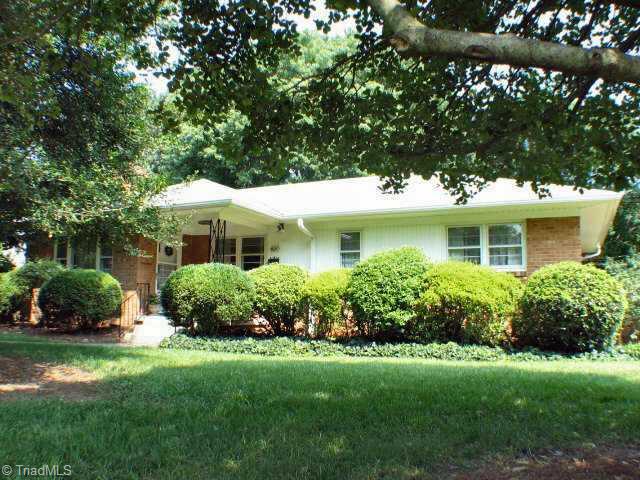 607 Shawnee Road Greensboro, NC 27403 - Photo 1 of 5 Exterior Front. 607 Shawnee