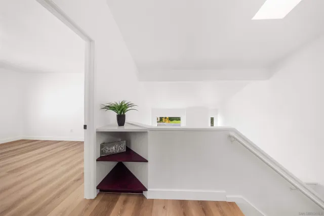 a view of an empty room with window