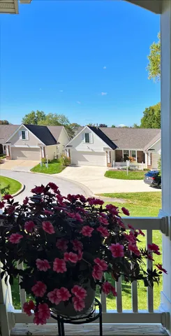 a picture of a bench in a garden