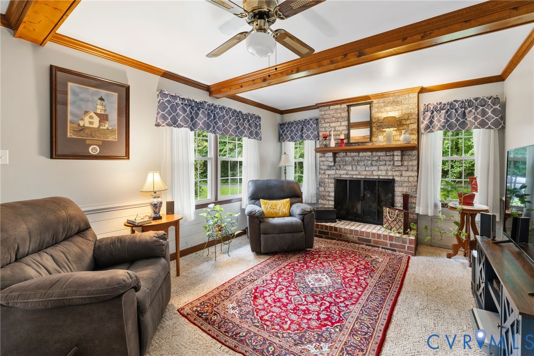 10500 Cherylann Road North Chesterfield, VA 23236 - Photo 5 of 23 Another view of living room