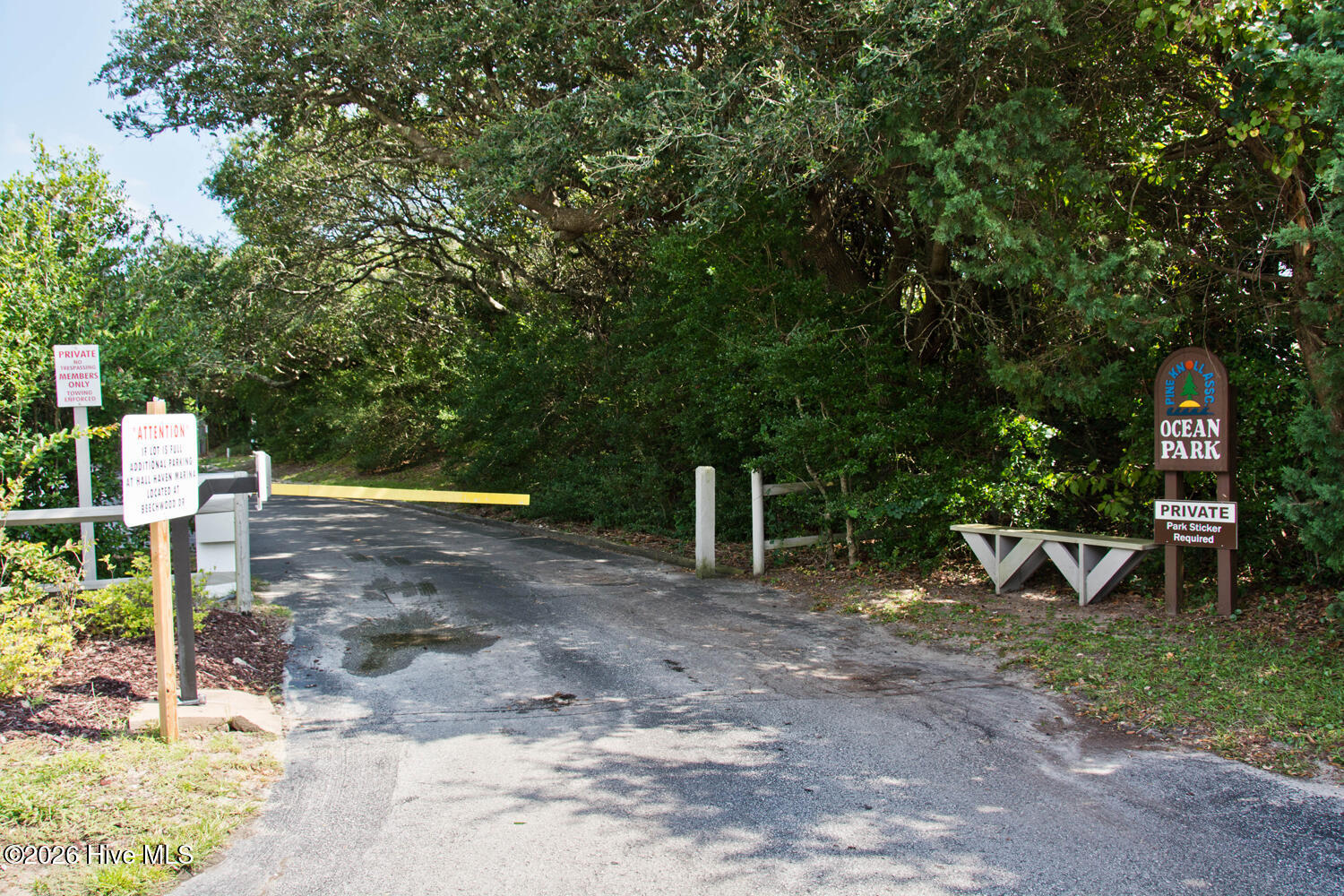 217 Salter Path Road Pine Knoll Shores, NC 28512 - Photo 79 of 85 Ocean Park Entrance
